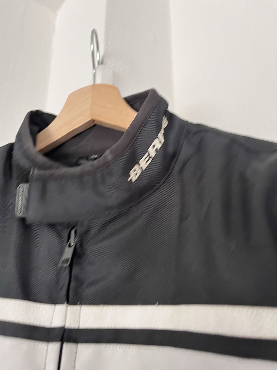 Giacche: Bering Motorcycle Jacket XS Black/White Stripes  – Usato da Lausanne venduto da Danash 4