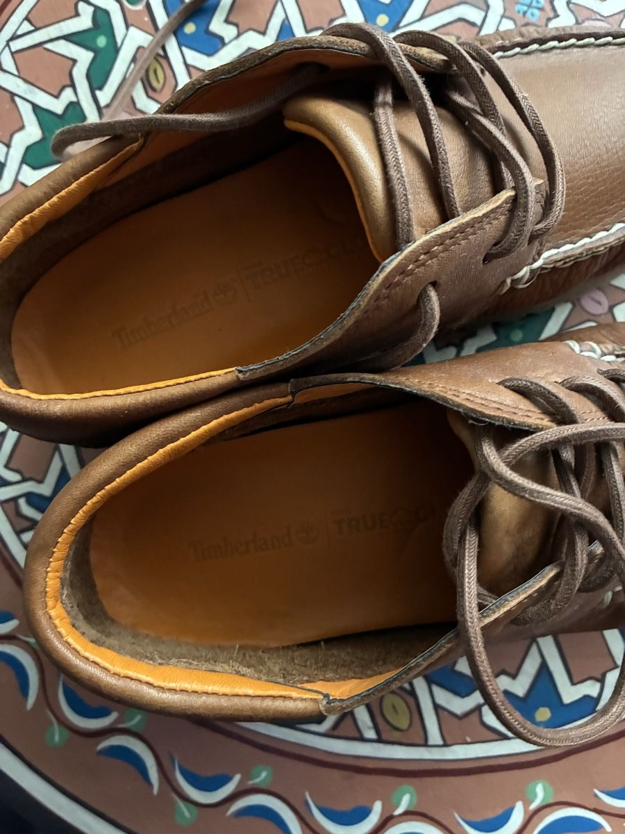 Timberland Scarpe da uomo: Herren-Halbschuhe Timberland, camel – Nuovo (secondo la descrizione) da Zürich venduto da thetschi 2