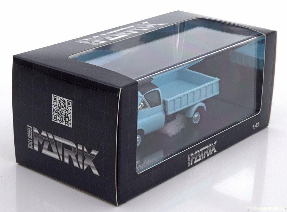 BMW Modellini d'auto: BMW ISETTA PICK UP 1957 BLAU 1:43 MATRIX – Nuovo e nell'imballaggio originale da Suhr venduto da Moebelsiralfred 2