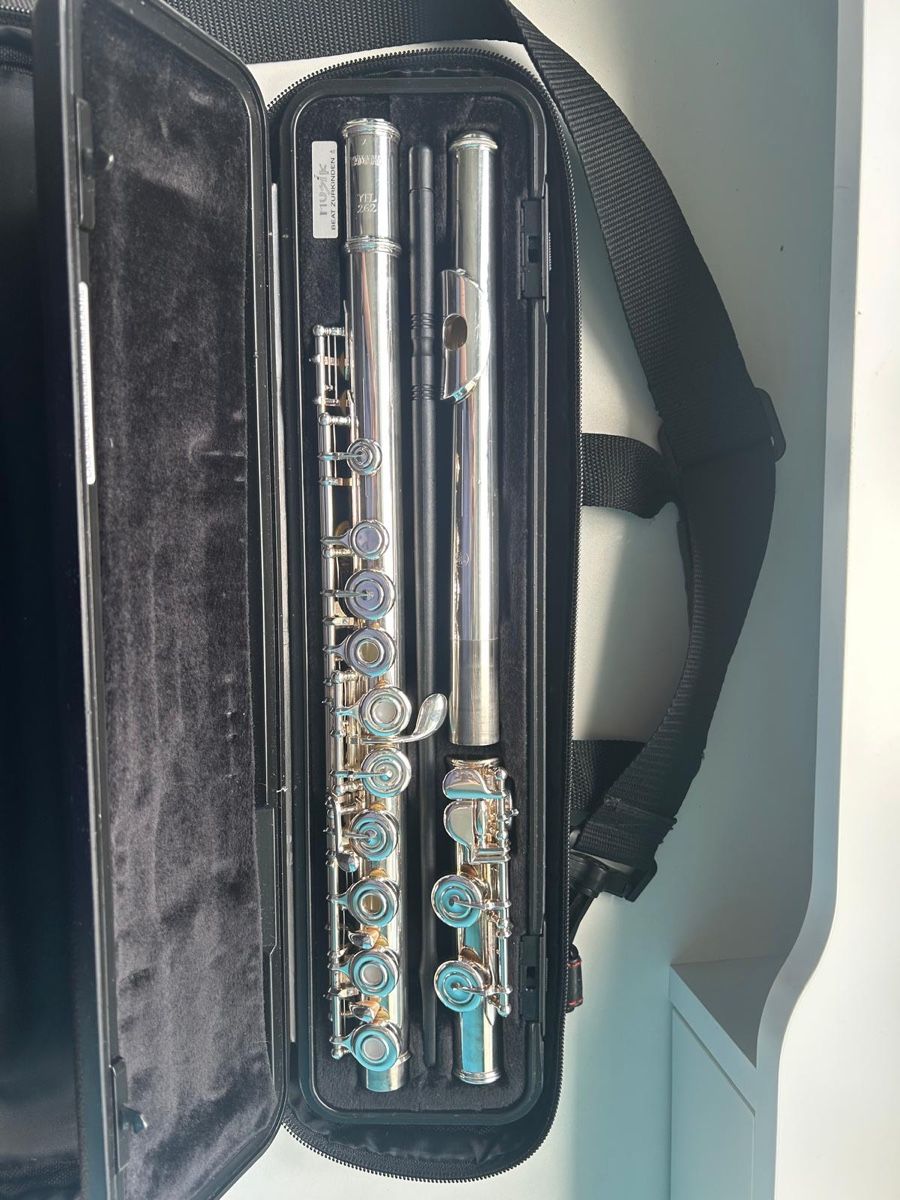 Yamaha Strumenti musicali: Querflöte, versilbert, neuwertig – Nuovo (secondo la descrizione) da Münchenbuchsee venduto da EvaHanno 1