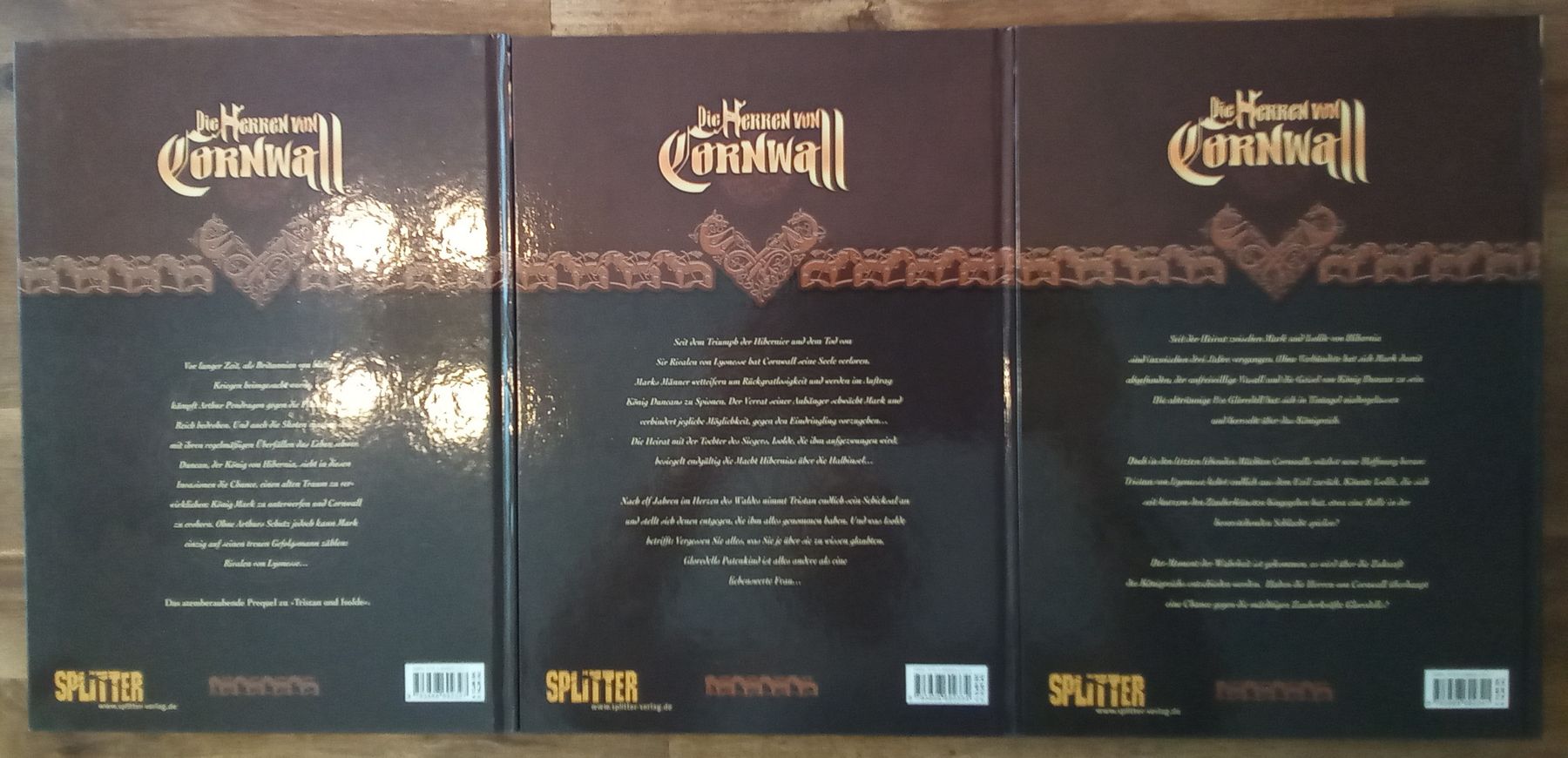 Fumetti: Die Herren von Cornwall, Band 1-3, Splitter Verlag – Usato da Winterthur venduto da andreas.leu 1