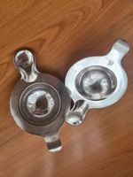 2 St.Teesieb / Teefilter Christofle Metall Sammeln
