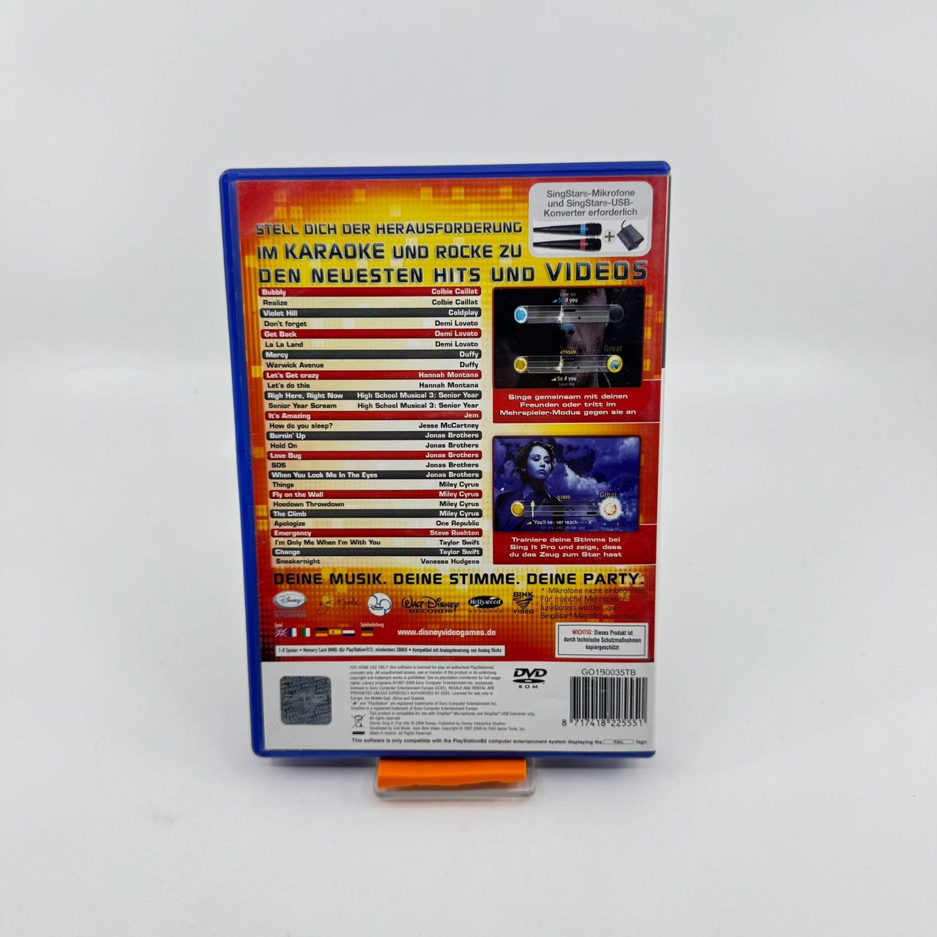 Giochi: Disney Sing it Pop Hits (PS2) – Usato da Herisau venduto da Seyashop1 2