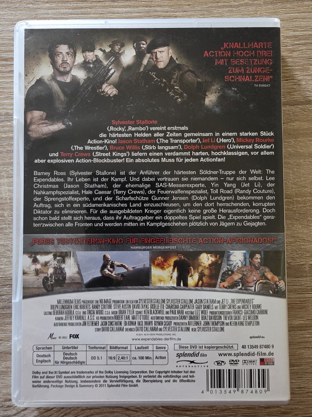 Alle DVDs: The Expendables DVD  – Gebraucht aus Zürich von P-editon 1