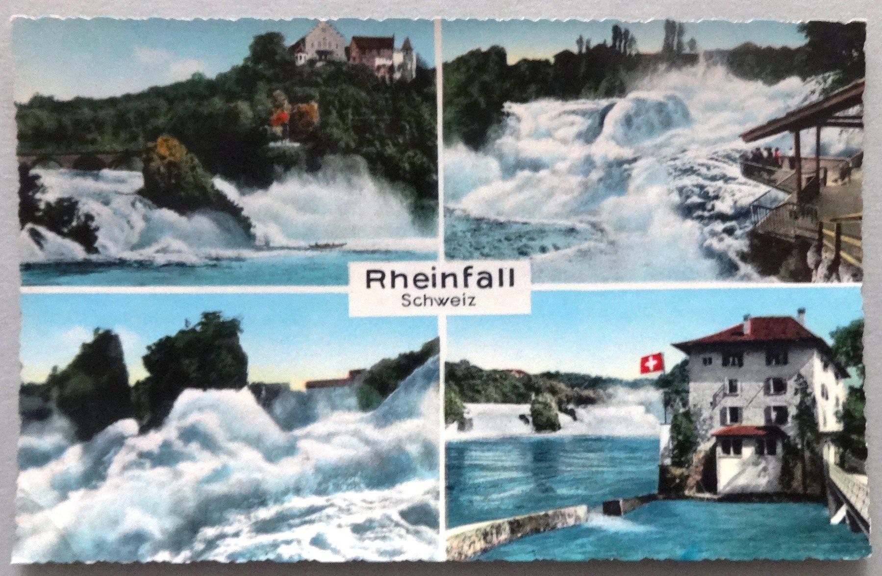 Cartoline postali: Rheinfall – Difettoso da Fétigny venduto da Billy2miny