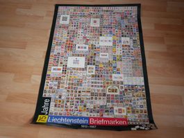 Poster zu 75 Jahre Briefmarken Liechtenstein (1912 - 1987)