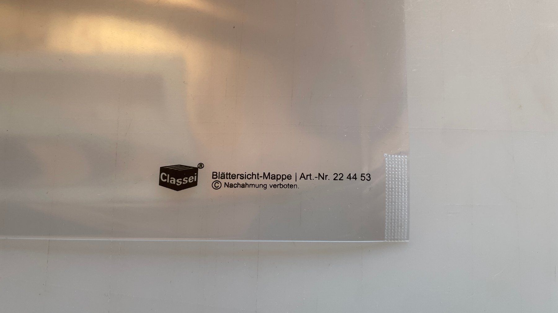 Valigie & Borse: Blättersichtmappe Sichtmappe Schlauchmappe A4 transparent – Nuovo e nell'imballaggio originale da Glattfelden venduto da cybermaxx 4