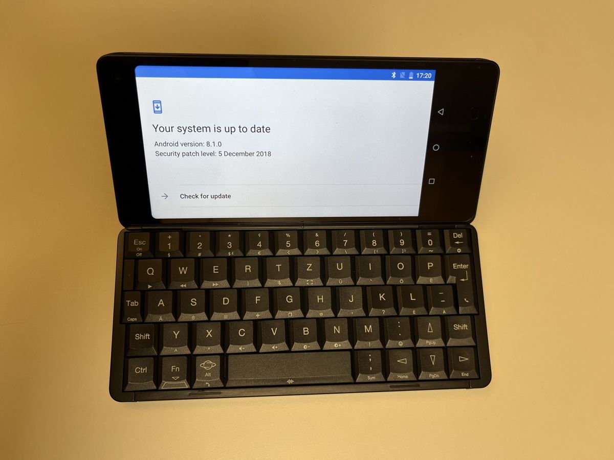 PDAs: Planet Computers Gemini PDA LTE/4G - Dual boot – Defekt aus Sementina von chichi100 1