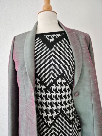 ANA ALCAZAR KLEID DRESS 38 M , TOP ZU JACKE BLAZER MANTEL