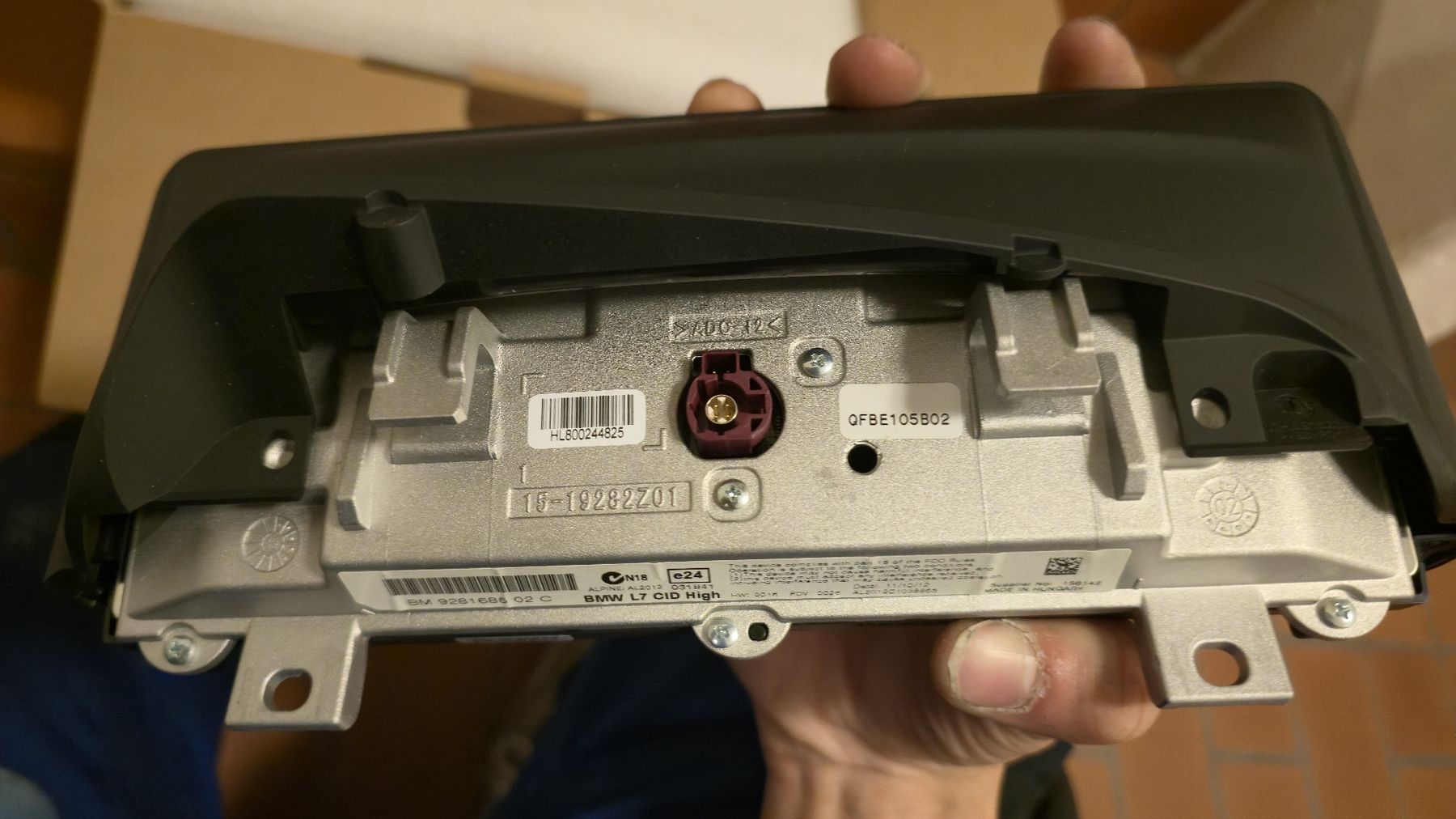 BMW Tutti pezzi di ricambio auto: display BMW 1er (F20)  – Usato da La Punt Chamues-ch venduto da nov_6y8p 3