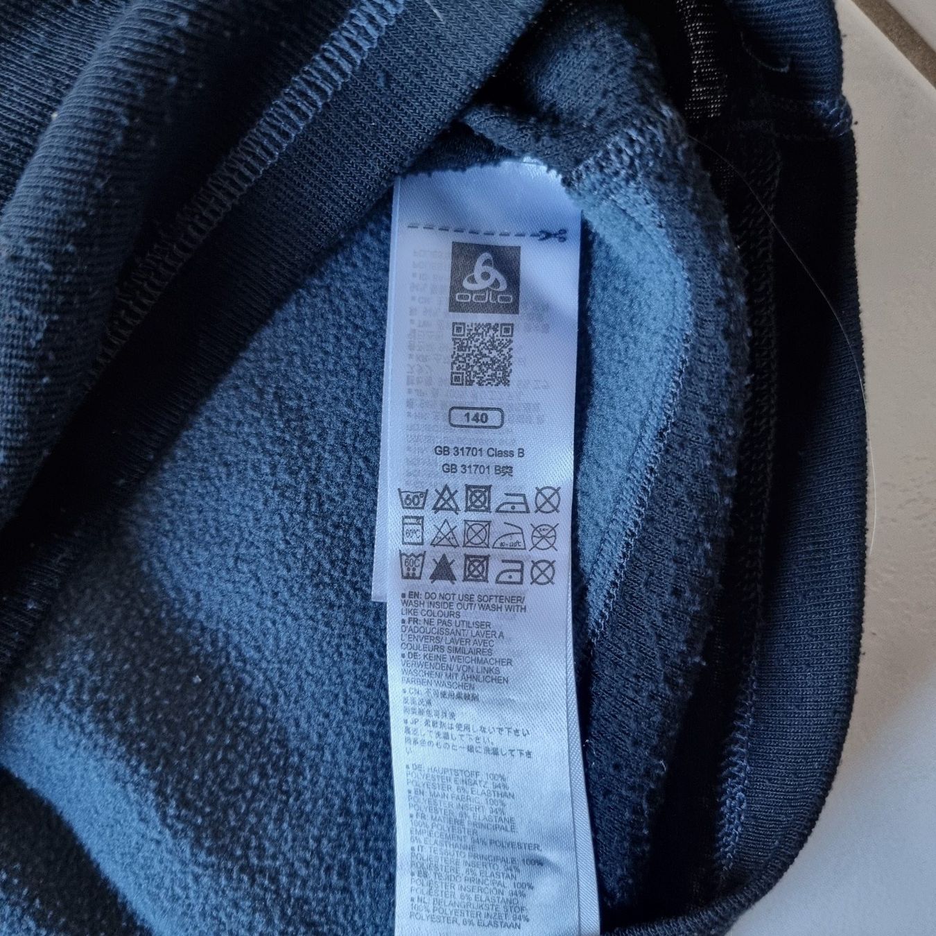 Odlo Unterwäsche: Lässiger extra warmer Base Layer Gr. 140 von Odlo x-Warm – Gebraucht aus Arth von Africa44 4