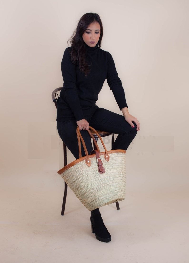 Autres articles pour la maison: Sac panier de marché en paille – Neuf (Voir description) à cournillens par Haronn 1