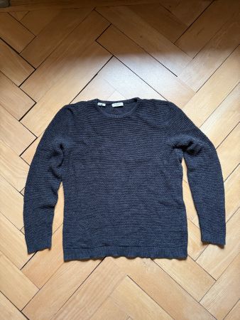 SELECTED - Strickpullover dunkelgrau L