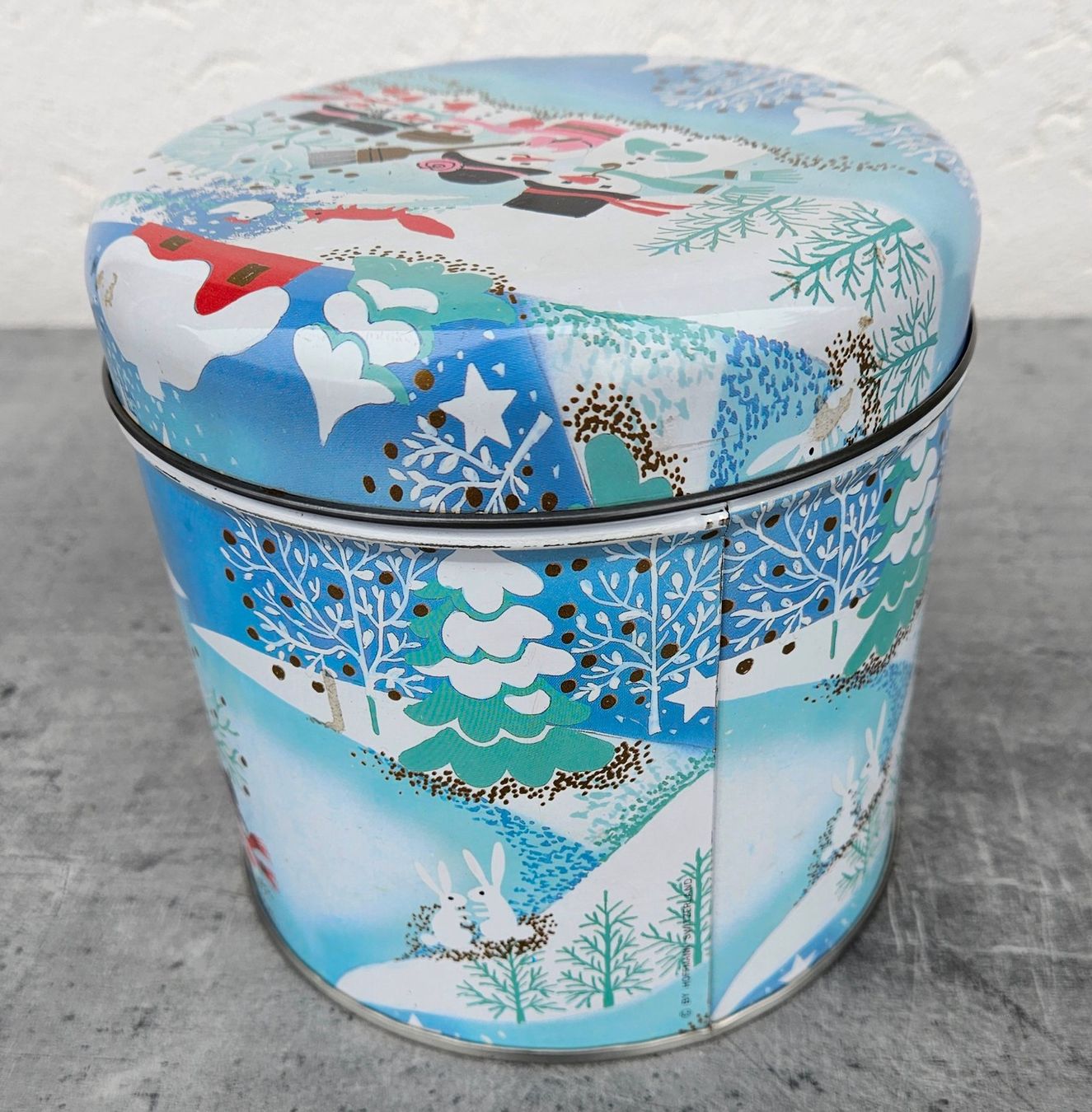 Contenitori & Simili: Keksdose mit winterlichem Motiv – Usato da Gerzensee venduto da Kaktusblumen 2