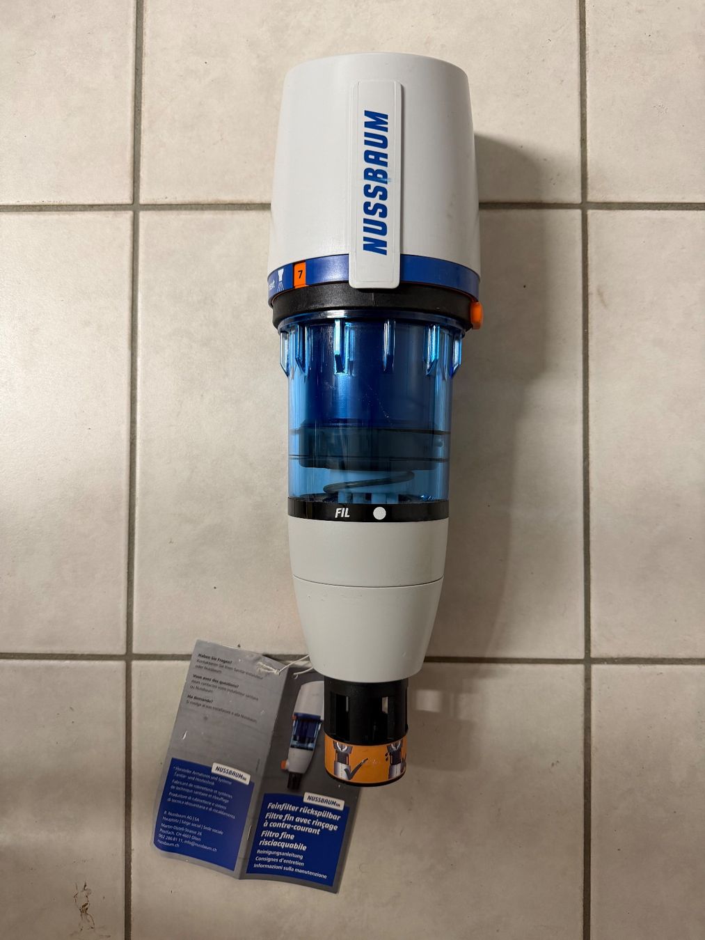 Sanitari: Feinfilter Rückspülbar – Nuovo (secondo la descrizione) da Niedergösgen venduto da elromano74