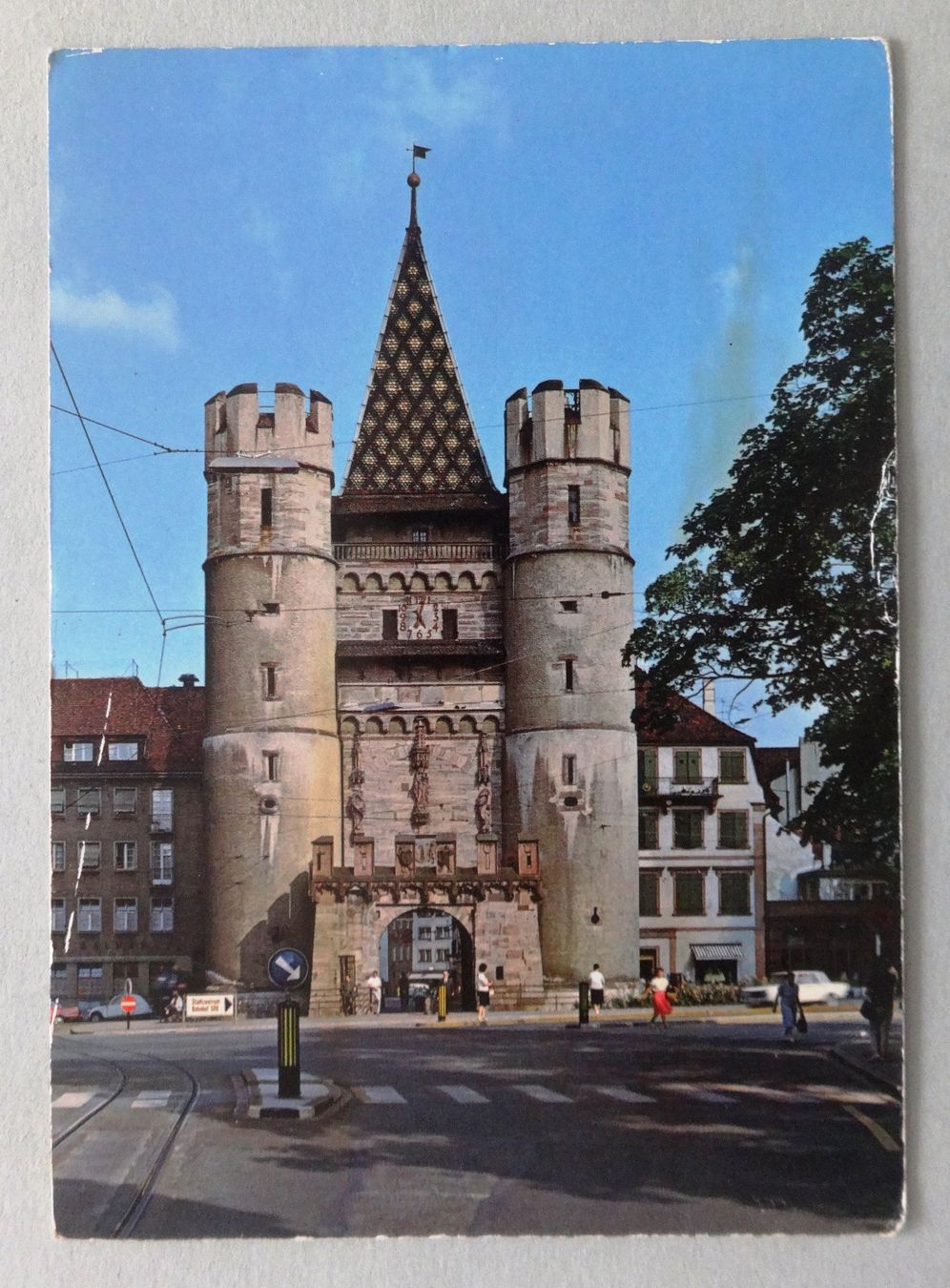 Cartoline postali: Basel, Spalentor – Difettoso da Fétigny venduto da Billy2miny