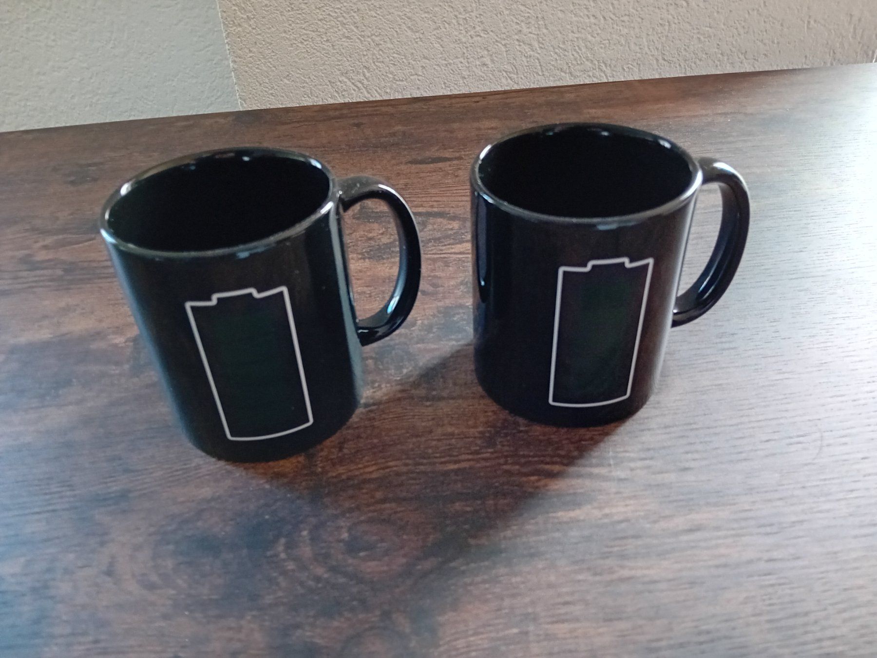 Tassen: Lot de 2 mugs noirs – Neu (gemäss Beschreibung) aus St-Imier von Wolf313