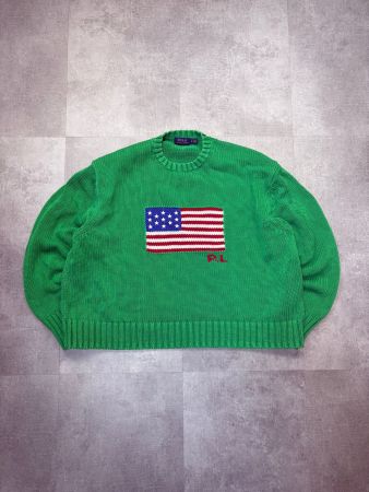 Vintage Ralph Lauren America Sweater - Grösse S