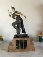 Art Deco Skulptur ,,Persischer Tanz,, Chiparus Replika