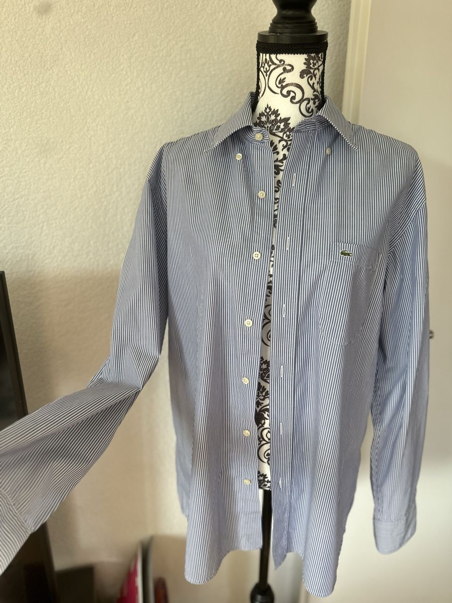 Lacoste Hemden: Lacoste Shirt Men's Size 42 – Neu (gemäss Beschreibung) aus Schaffhausen von Nadiuna