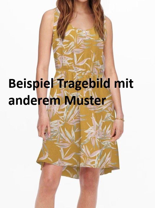 Only Robes: Only Kleid Nova Sara kamelbraun floral 34 – D'occasion à Liebefeld par Ochotona 4