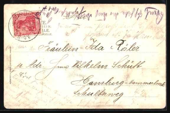 Cartoline postali: Grusskarten-AK Friedrichsruh, Schloss un – Usato da Berlin venduto da bartko-reher 1