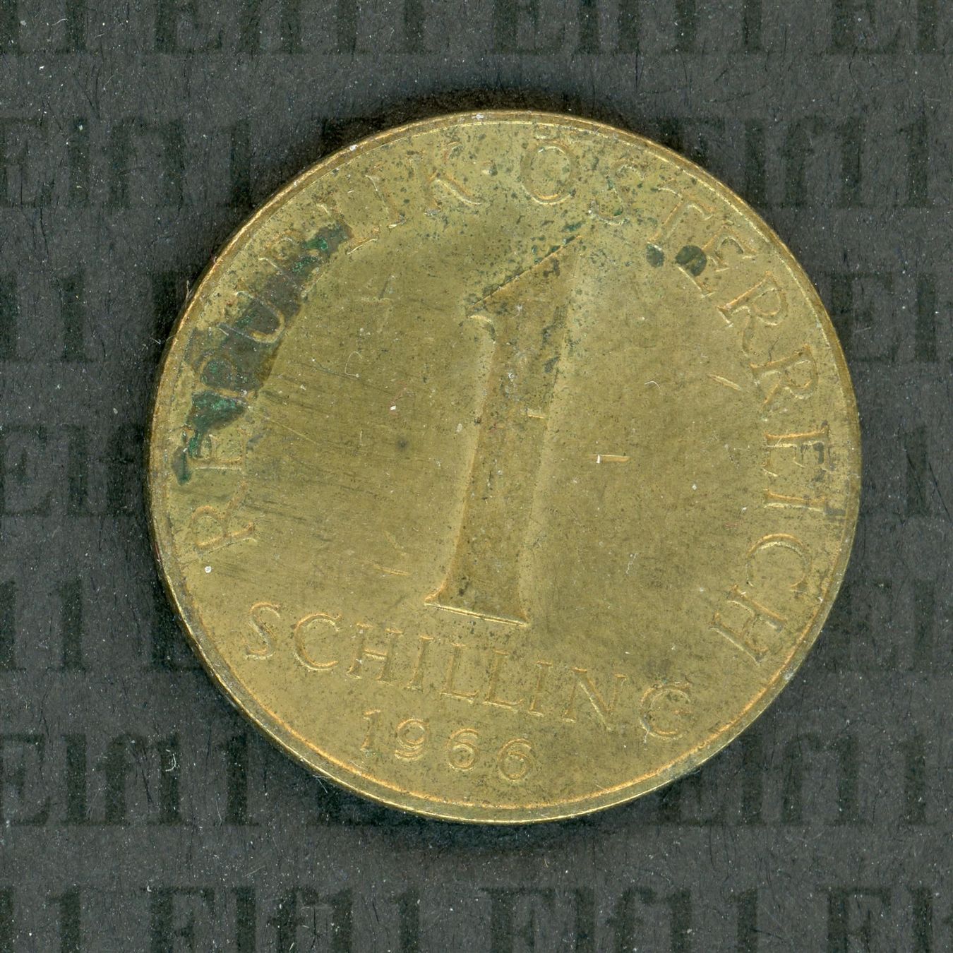 Tutti le monete: ATS___1.00 1966 ss-vz 1 Schilling – Usato da Widnau venduto da Elf11
