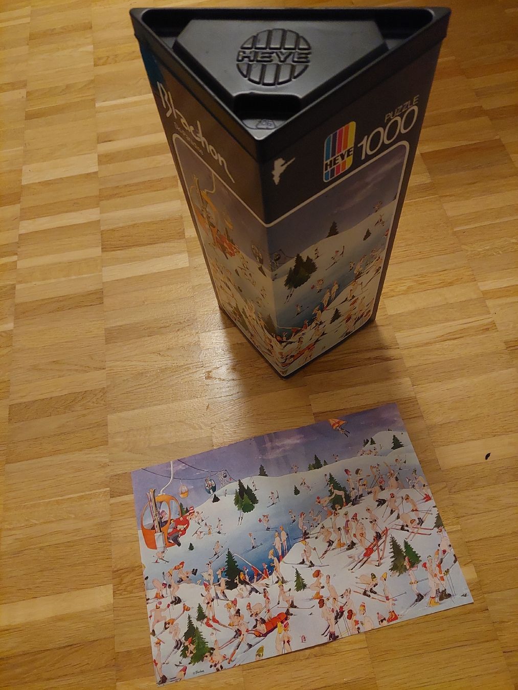 Heye Puzzles: Blachon - Ski-Paradise Puzzle 1000 Teile – Gebraucht aus Embrach von pz78 1
