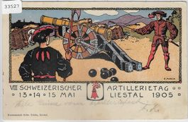 VIII Schweiz. Artillerietag Liestal Mai 1905