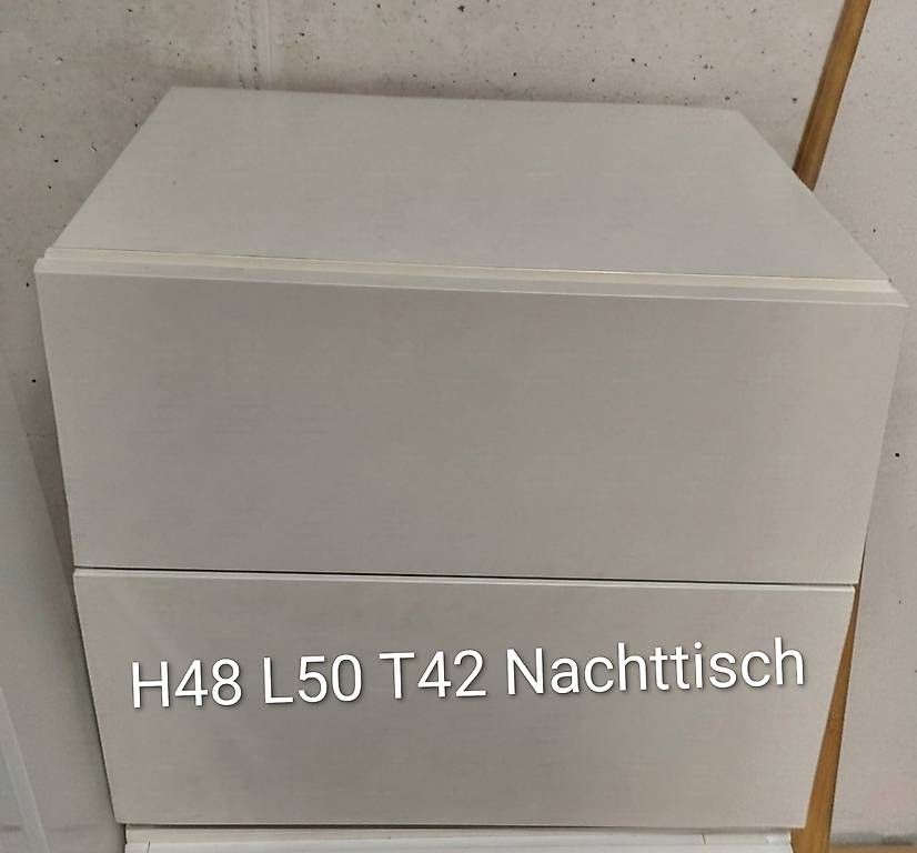 Nachttische: Nachttisch weiss – Gebraucht aus Safenwil von RockyFlocky