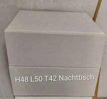 Nachttisch weiss