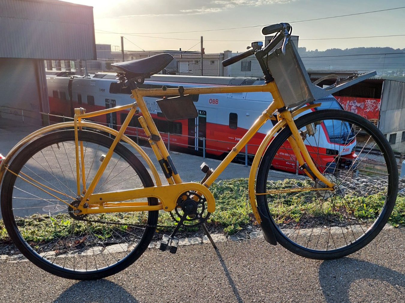 Biciclette: Altes Postfahrrad PTT – Usato da St.Gallen venduto da Tamal0204
