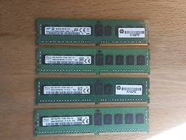 32GB RDIMM DDR4 RC0 RAM Speicher Riegel (4x 8GB DDR4)