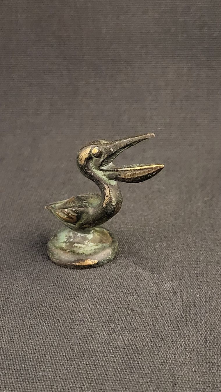 Figuren: Pelikan-Figürli aus Bronze – Gebraucht aus Basel von spinne02 2