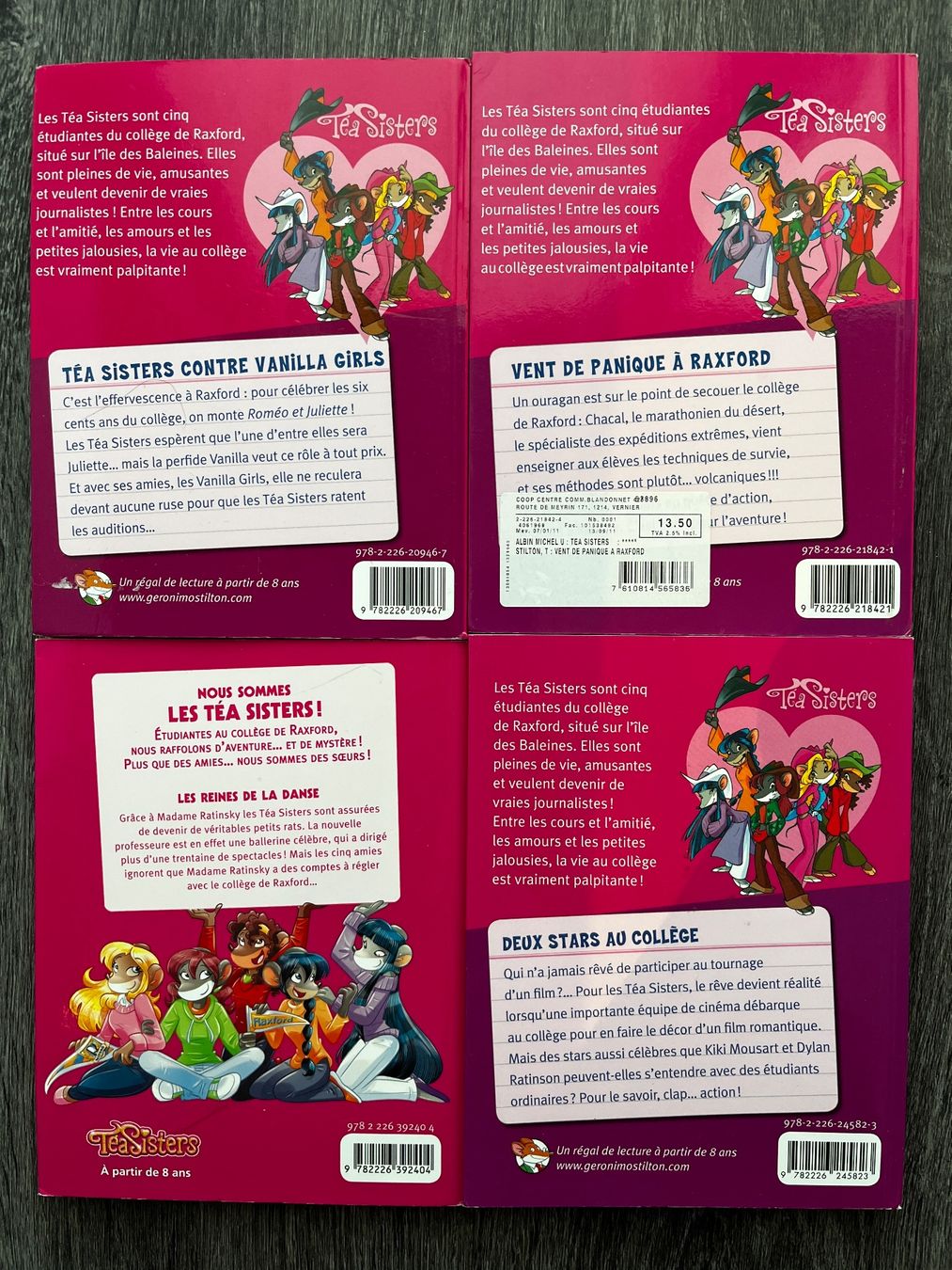 Libri: TEA STILTON 4 livres – Nuovo (secondo la descrizione) da La Plaine venduto da Biliblue 1
