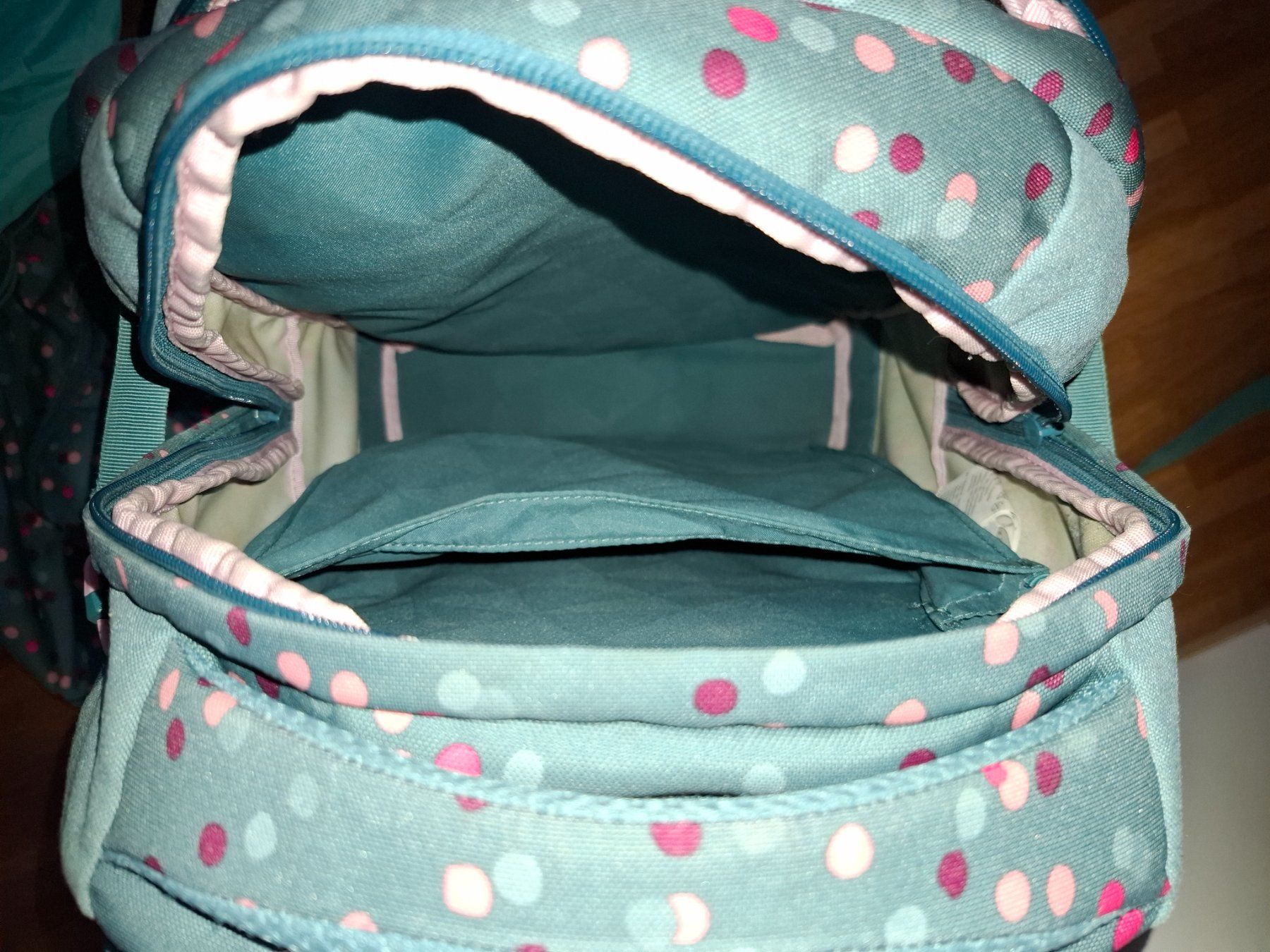Satch Borse & Zaini: Satch Pack Happy Confetti mit Turnsack und Regenschutz – Usato da Fischbach-Göslikon venduto da Mickey1919 4