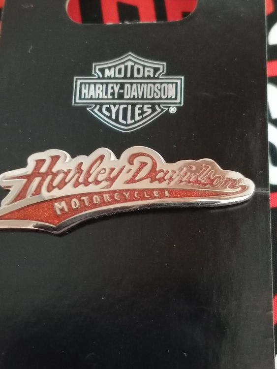 Harley-Davidson Pin, neu & original verpackt, Sammlerstück (Neu (gemäss ...