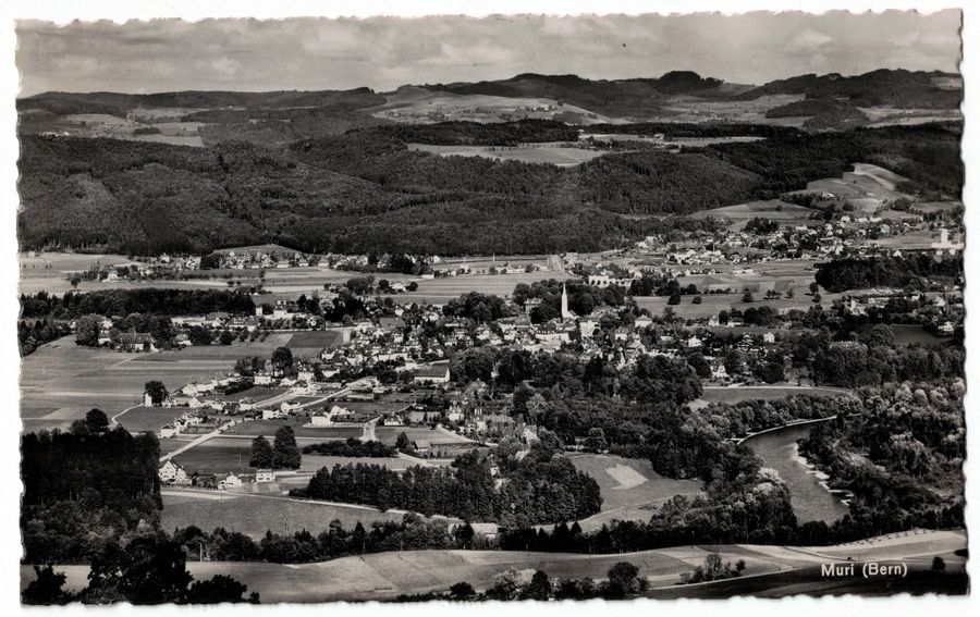 Cartoline postali: Muri bei Bern, gelaufen 1947 – Usato da Frauenfeld venduto da POML