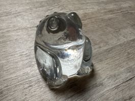 Frosch aus Glas - Super Zustand, 0,308 kg