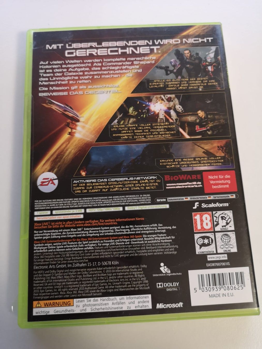 Giochi: Mass Effect (Limitierte Sammleredition) XBOX 360 – Usato da Herisau venduto da Seyashop1 8