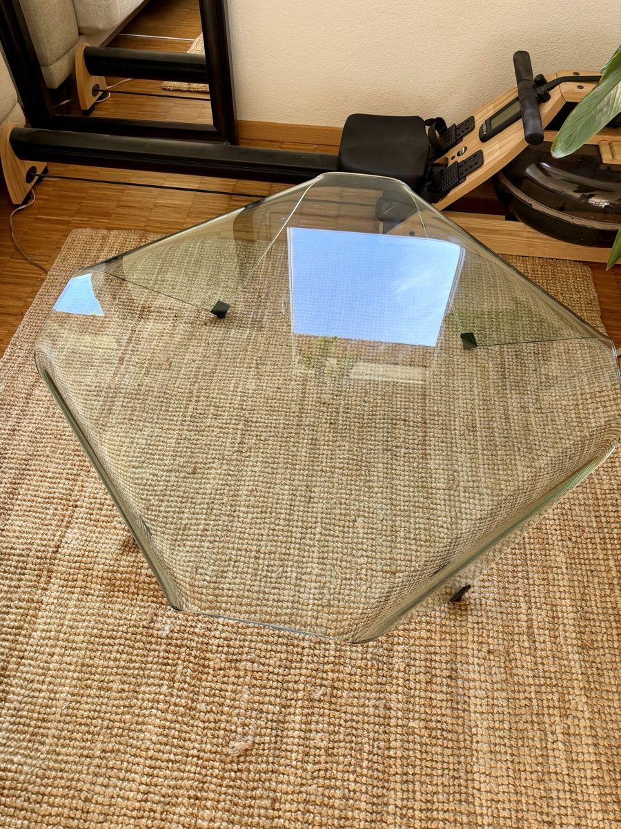 Tavoli: Designer-Couchtisch aus Glas – Usato da Steinhausen venduto da fmu_8zjs