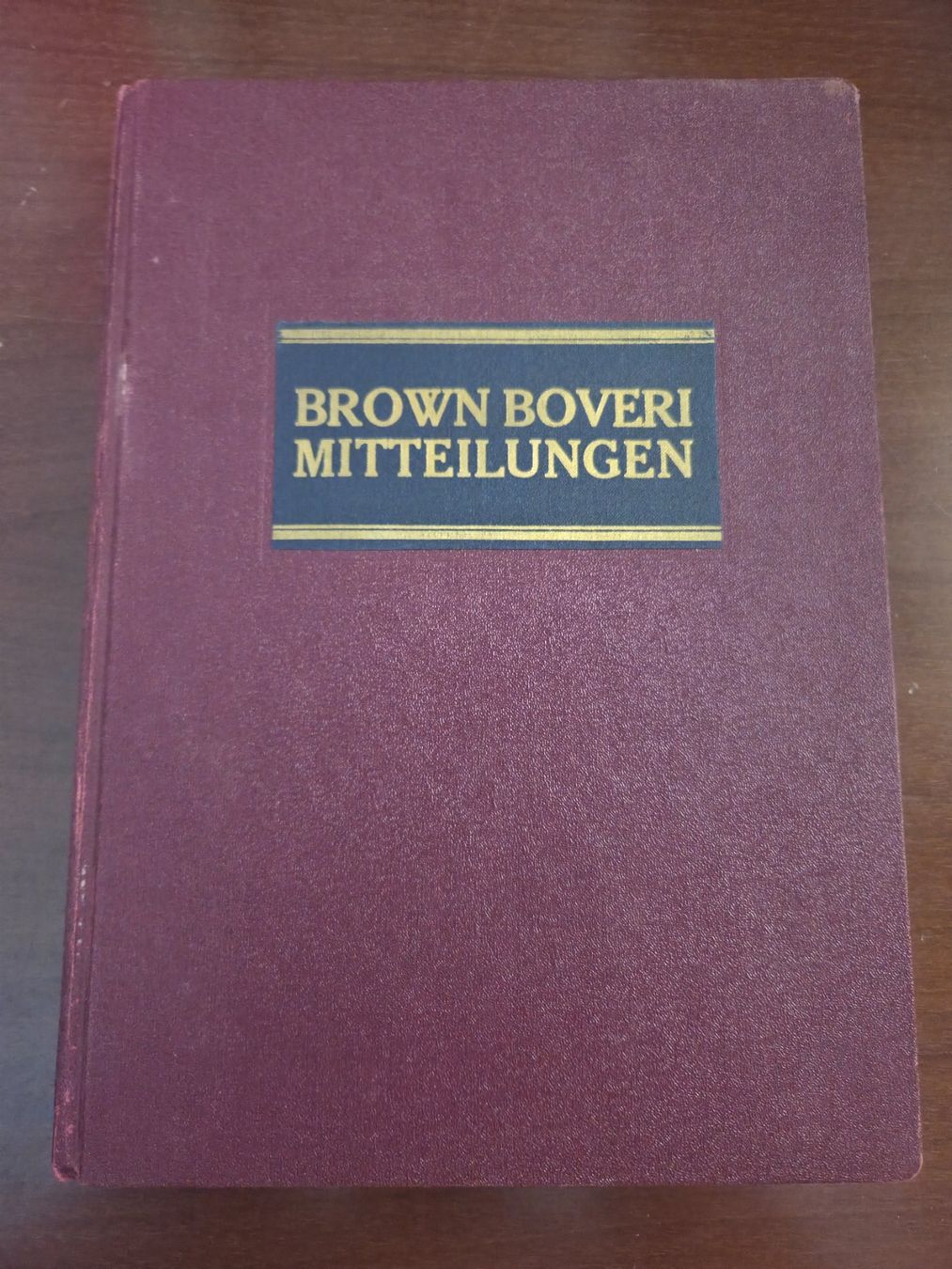 Livres: BBC Brown Boveri Mitteilungen 1945 Eisenbahn Technik – D'occasion à Aldesago par lusuardi