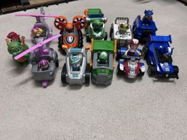 Paw Patrol Toy Car Collection - 10 Vehicles Bundle Deal!