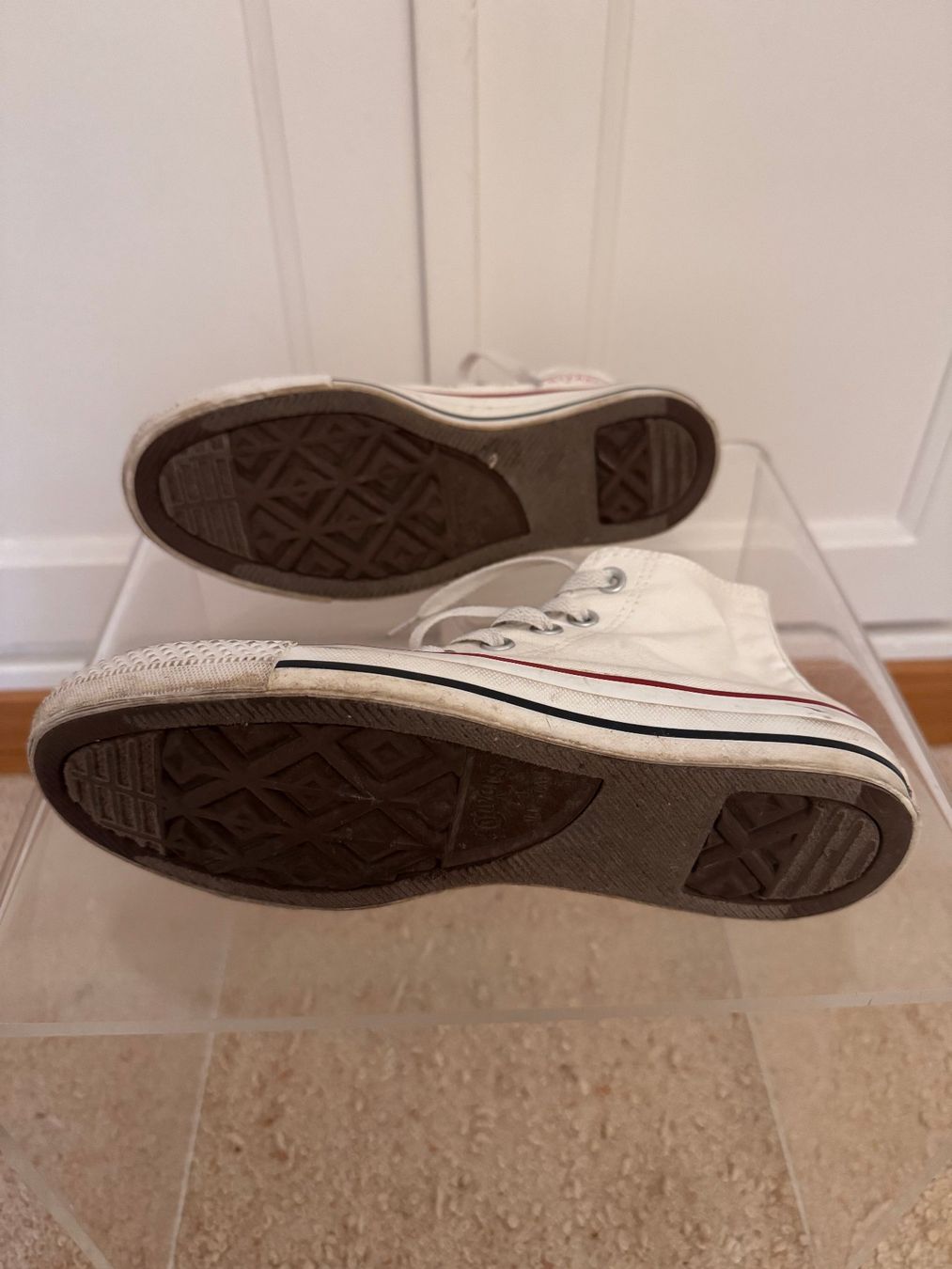 Converse Scarpe da uomo: Converse All Star Chucks High weiss Gr. 38 – Usato da Zürich venduto da 411osmanbey 4