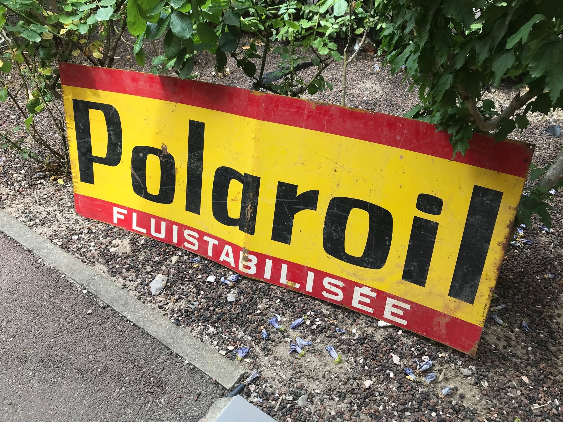 Insegne: Polaroil Blechschild – Usato da Erlinsbach venduto da Stu-ff 2