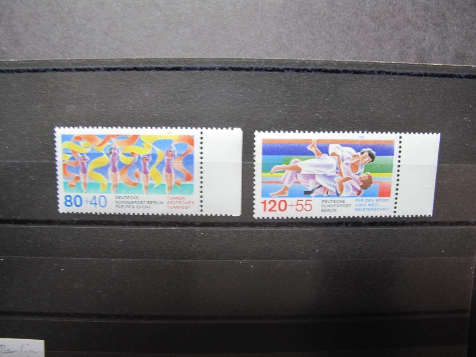 Tutti i francobolli: Berlin 1987 Sporthilfe Turnfest ** – Usato da Wil SG venduto da fva01