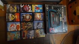 SEGA MEGA DRIVE KONSOLE + 32 GAMES AUS GESCHÄFTSAUFLÖSUNG