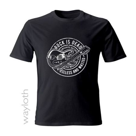 T-Shirt *Rock is dead*