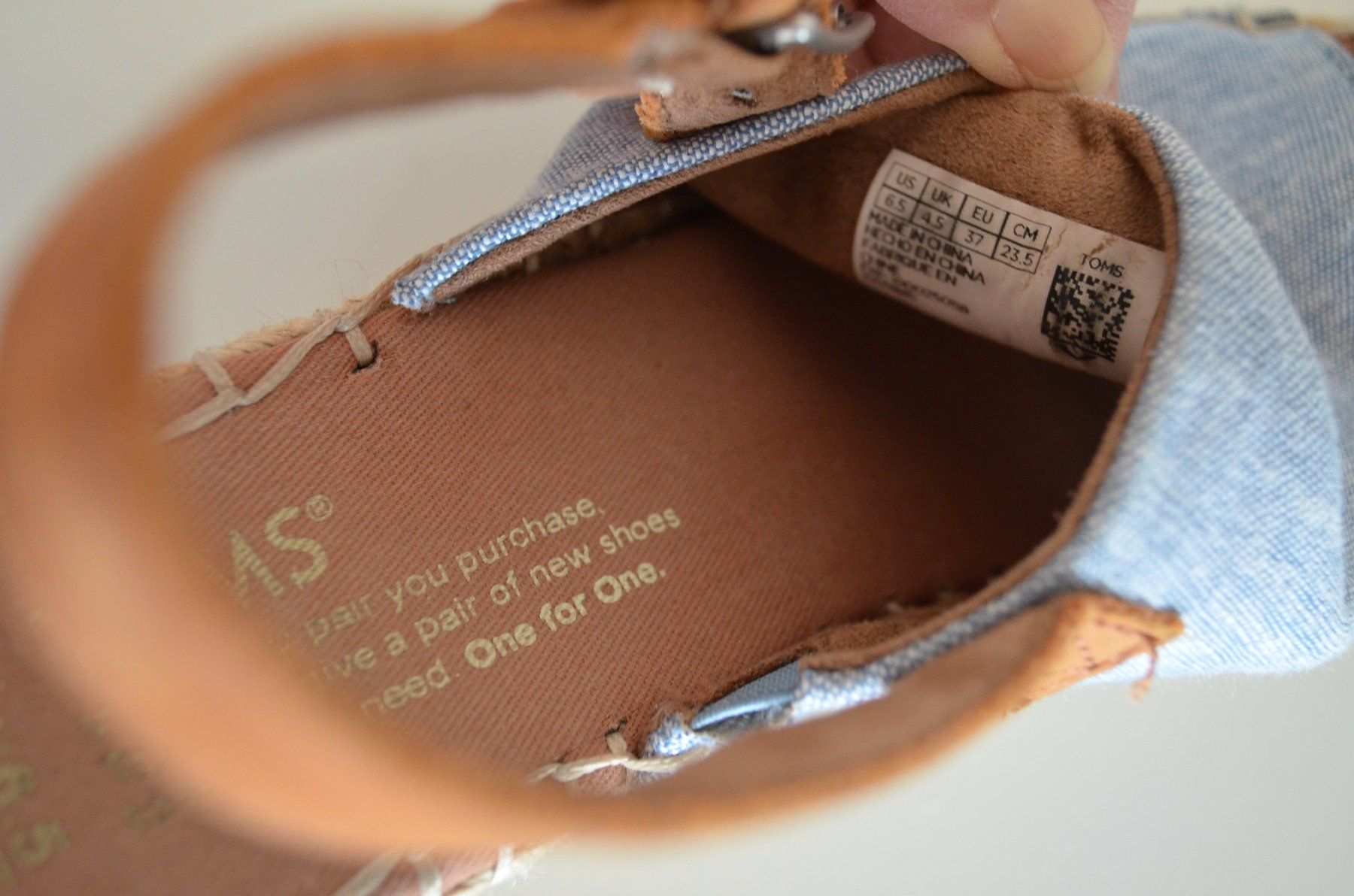 Toms Scarpe da donna: TOMS Espadrille-Plateau-Sandale – Usato da Locarno venduto da DarjaRonco 3