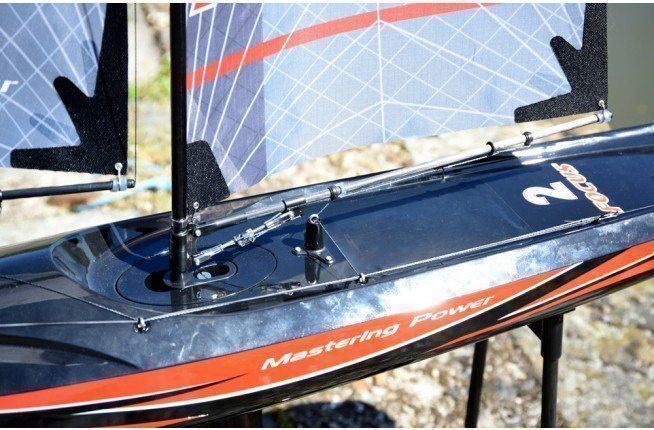 Modellismo RC: Segelschiff Focus 2 Komplettset NEU – Nuovo e nell'imballaggio originale da Horgen venduto da RcModell 4